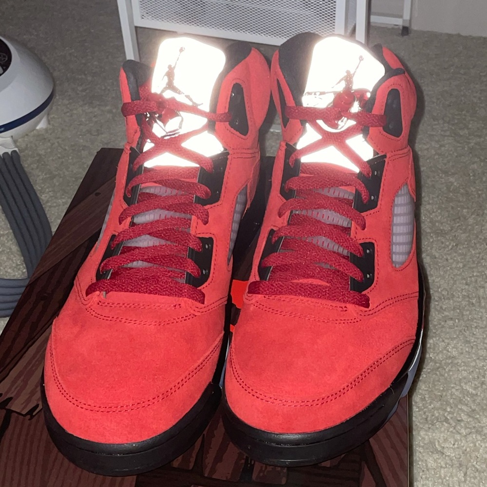 Jordan 5 retro raging bull red(2021)size 11.5